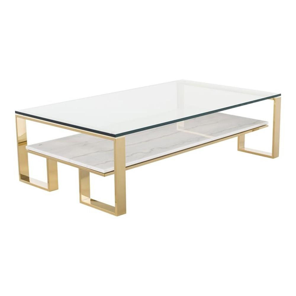 Tierra Glass Top Coffee Table