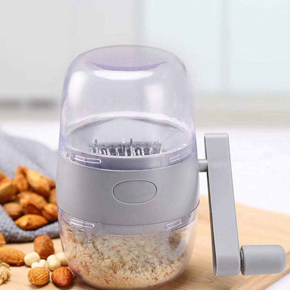 Apmemiss Clearance Food Chopper Nut Chopper Grinder Hand Crank for Nuts Walnut Pecans Portable MultiChopper Shredder for Making Toppings Manual Mini Food Shredder Nut Chopper Garlic Kitchen Tool