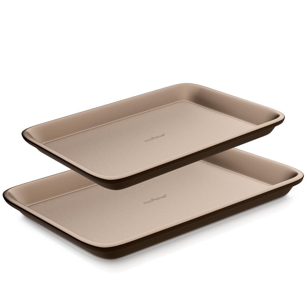 Gold Non-Stick Carbon Steel Cookie Sheet Set