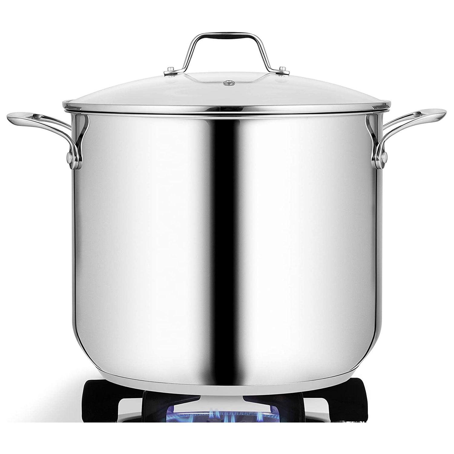 NutriChef Stainless Steel Soup Pot