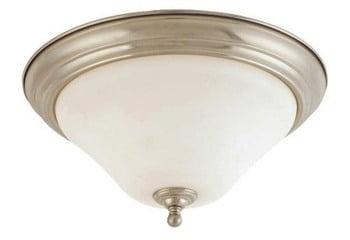 Nuvo 60-1824 - Dupont - 1 light 11" Flush Mount w/ Satin White Glass