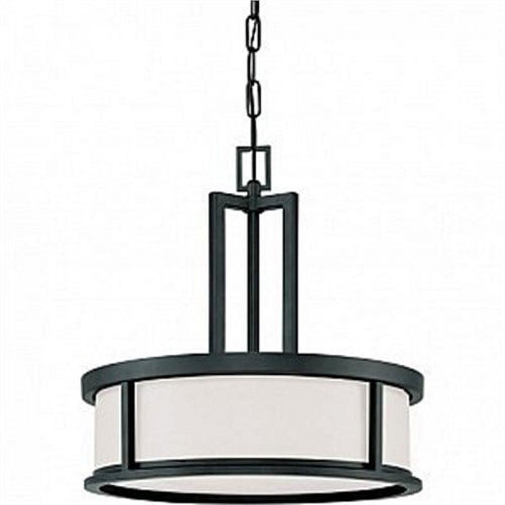 Nuvo 60-2978 - Odeon - 4 Light Pendant w/ Satin White Glass