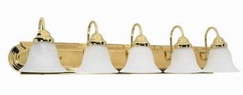 Ballerina 36" Traditional Bell Vanity Light in Bronze