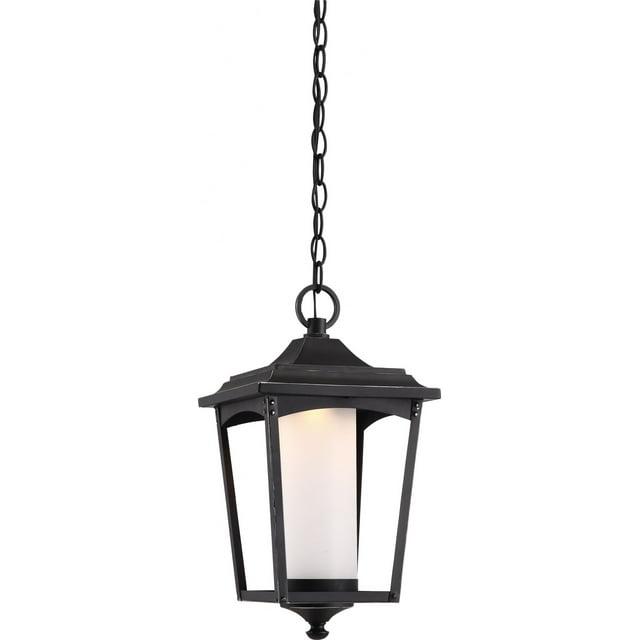 Nuvo 62-824 - Essex Hanging Lantern; Sterling Black Finish