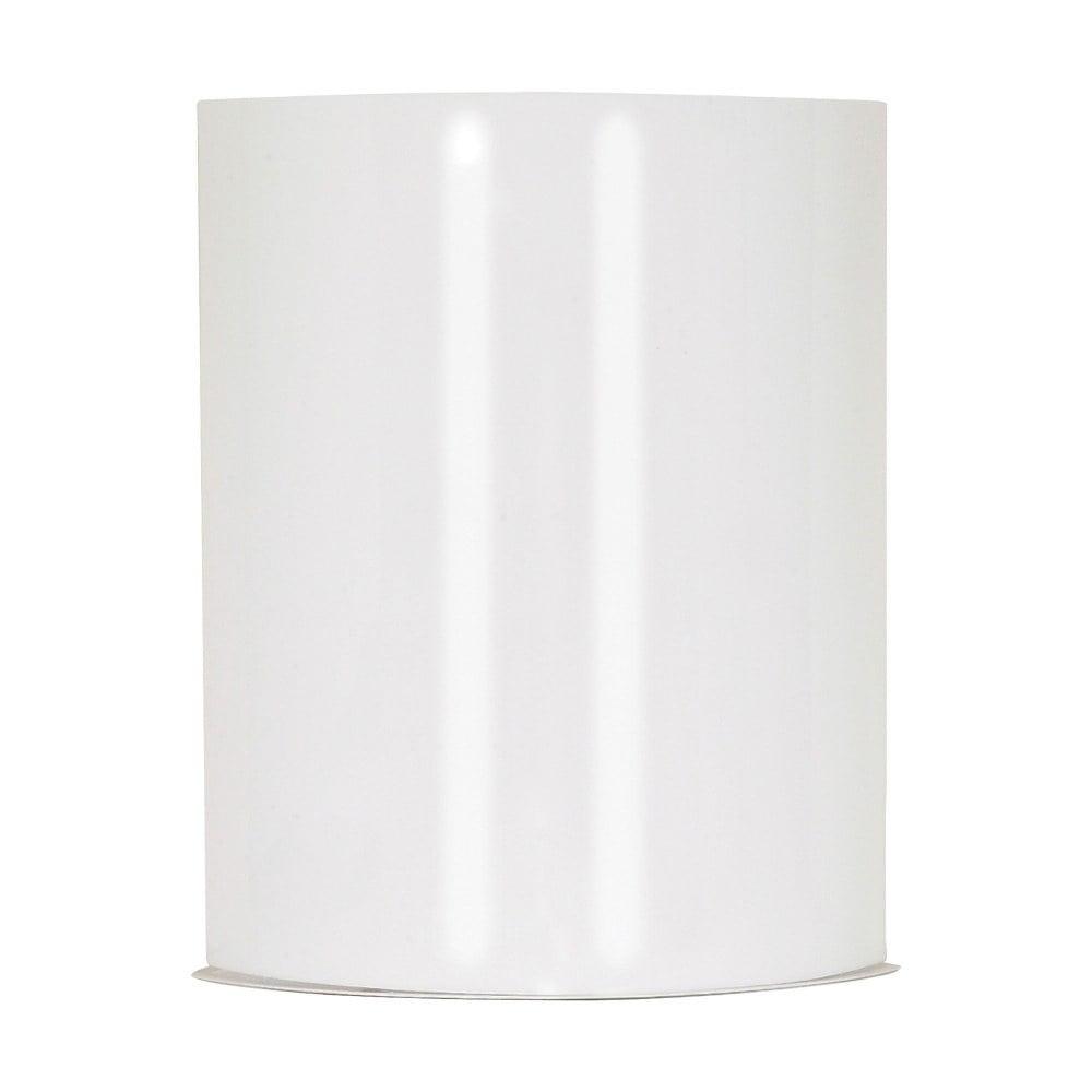 Crispo Contemporary White LED Cylinder Sconce with Dimmable CCT Selection