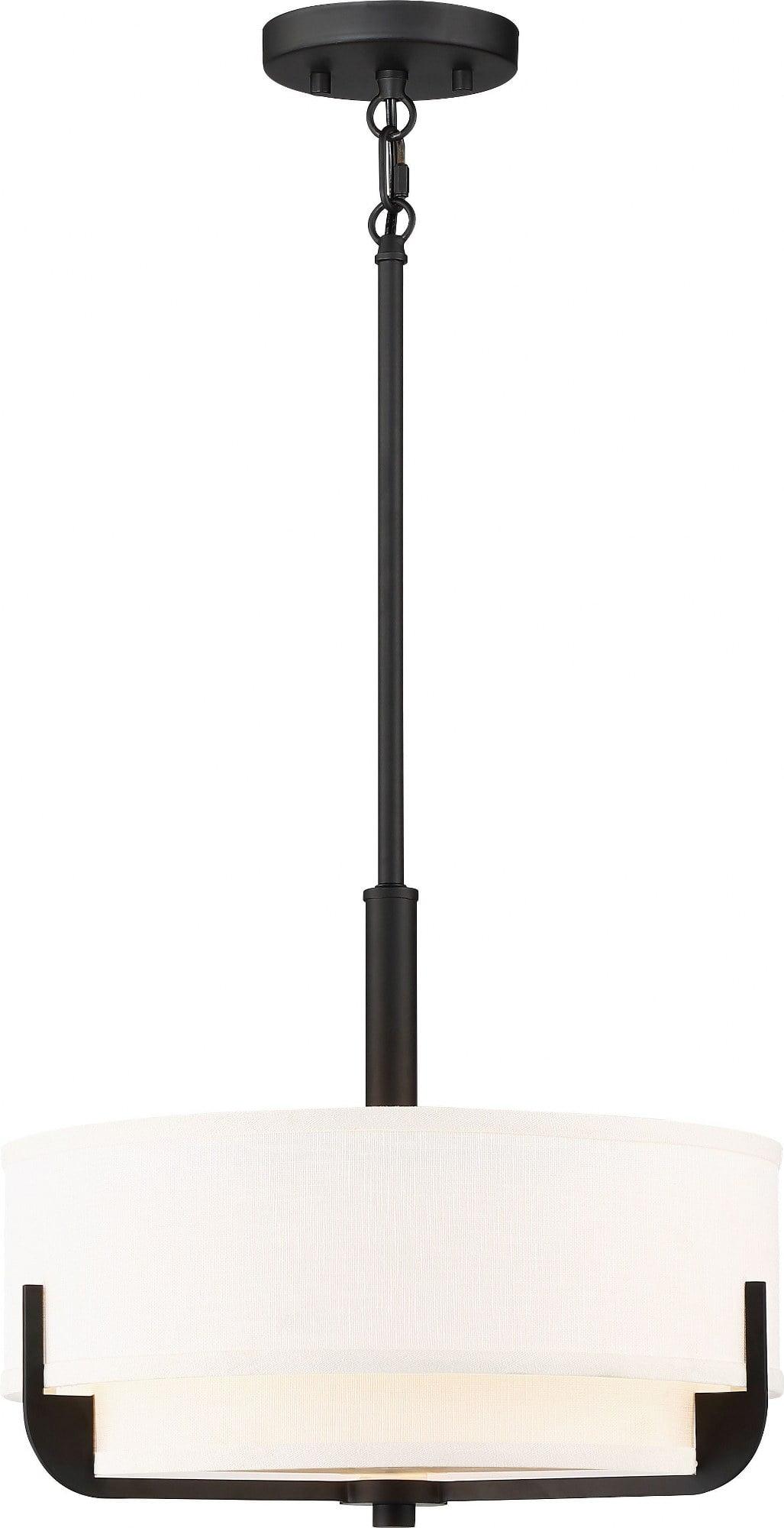 Nuvo Lighting - Frankie-3 Light Pendant in Transitional Style-15 Inches Wide by