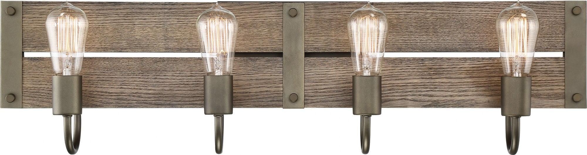 60/6430-Nuvo Lighting-Winchester-4 Light Bath Vanity-32.13 Inches Wide by 8.63 Inches High