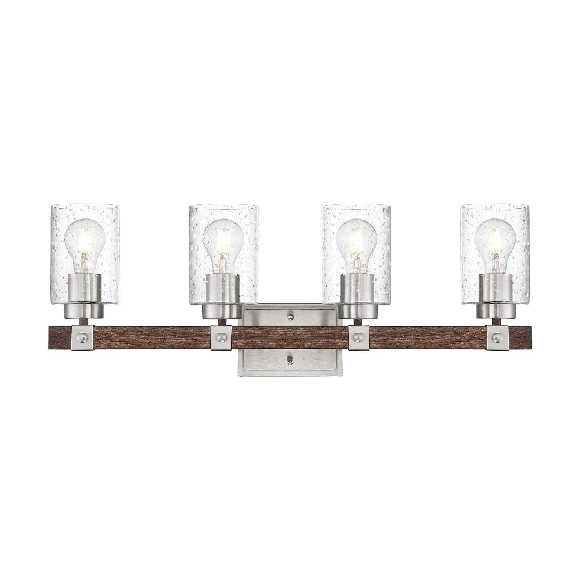 60/6964-Nuvo Lighting-Arabel-4 Light Bath Vanity-28.25 Inches Wide by 10 Inches High