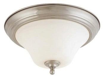 60/1825-Nuvo Lighting-Dupont-Two Light Flush Mount-13 Inches Wide by 7 Inches High