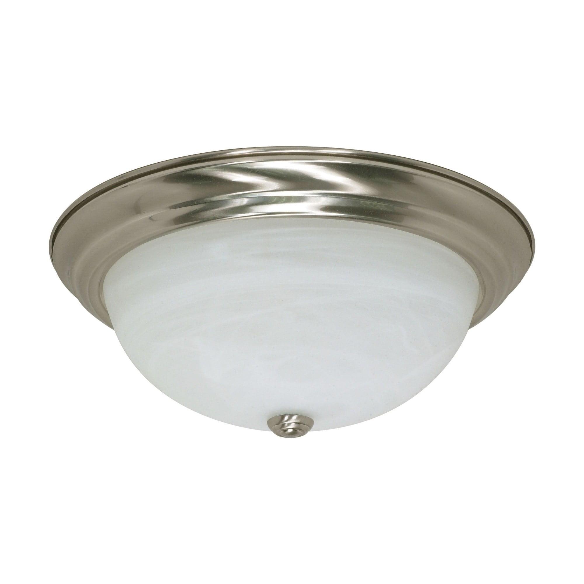 60/199-Nuvo Lighting-Three Light Flush Mount-15.25 Inches Wide by 6 Inches High