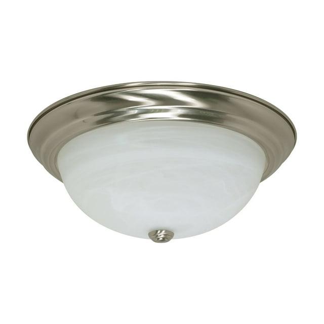 60/199-Nuvo Lighting-Three Light Flush Mount-15.25 Inches Wide by 6 Inches High