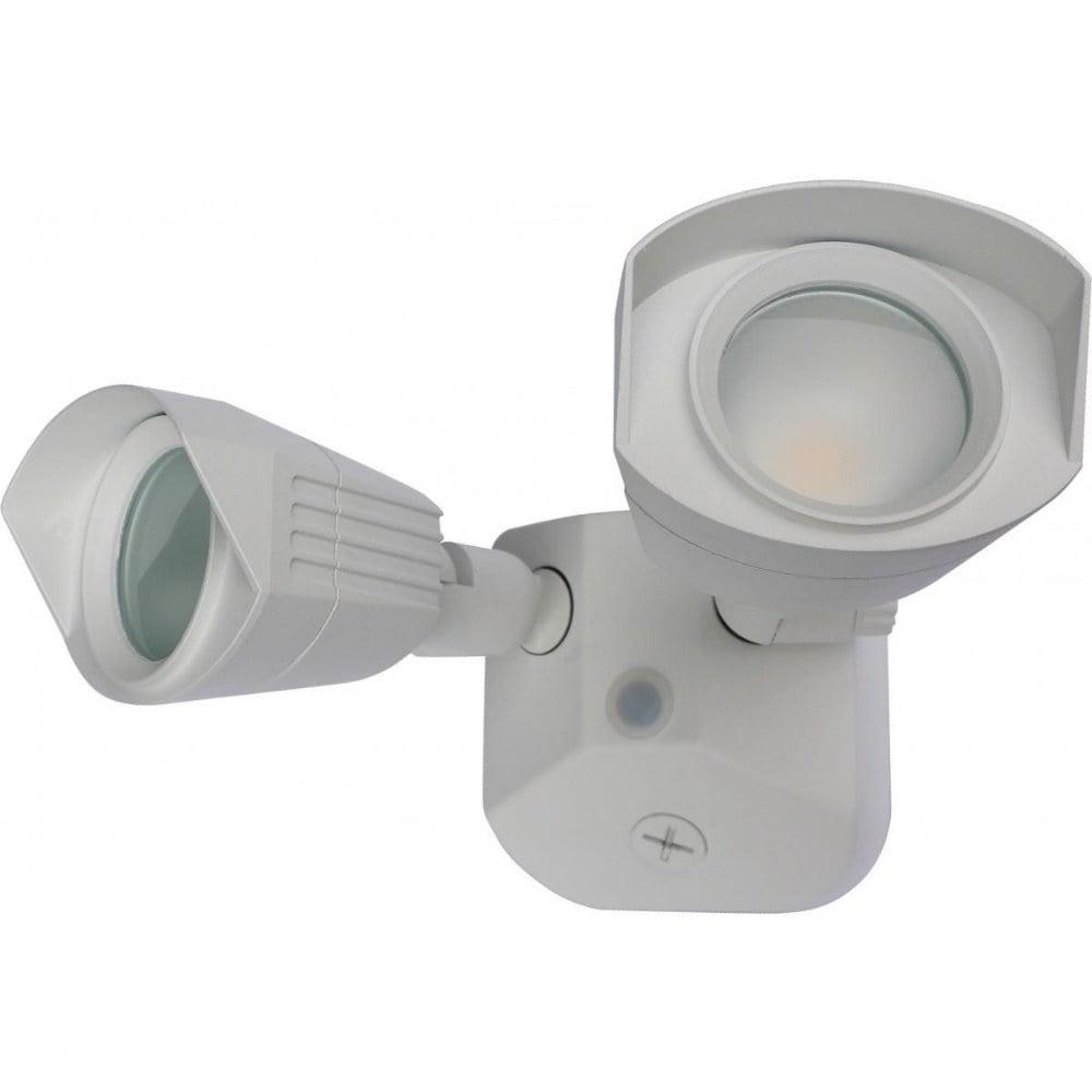 2 - Head LED Hardwired Outdoor Security Spotlight