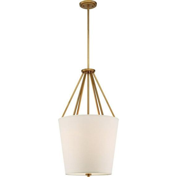 Nuvo Lighting 60/5844 3 Light 17" Wide Pendant - Brass