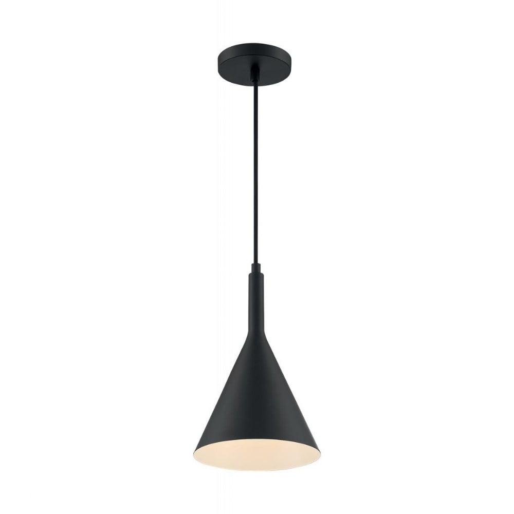 1 - Light Black Single Pendant