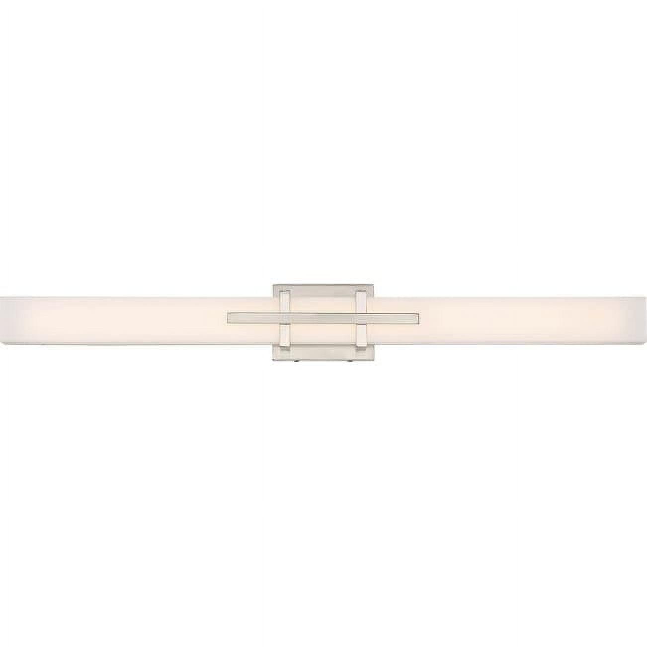 Grill Polished Nickel 36" LED Bath Bar with Dimming Capability