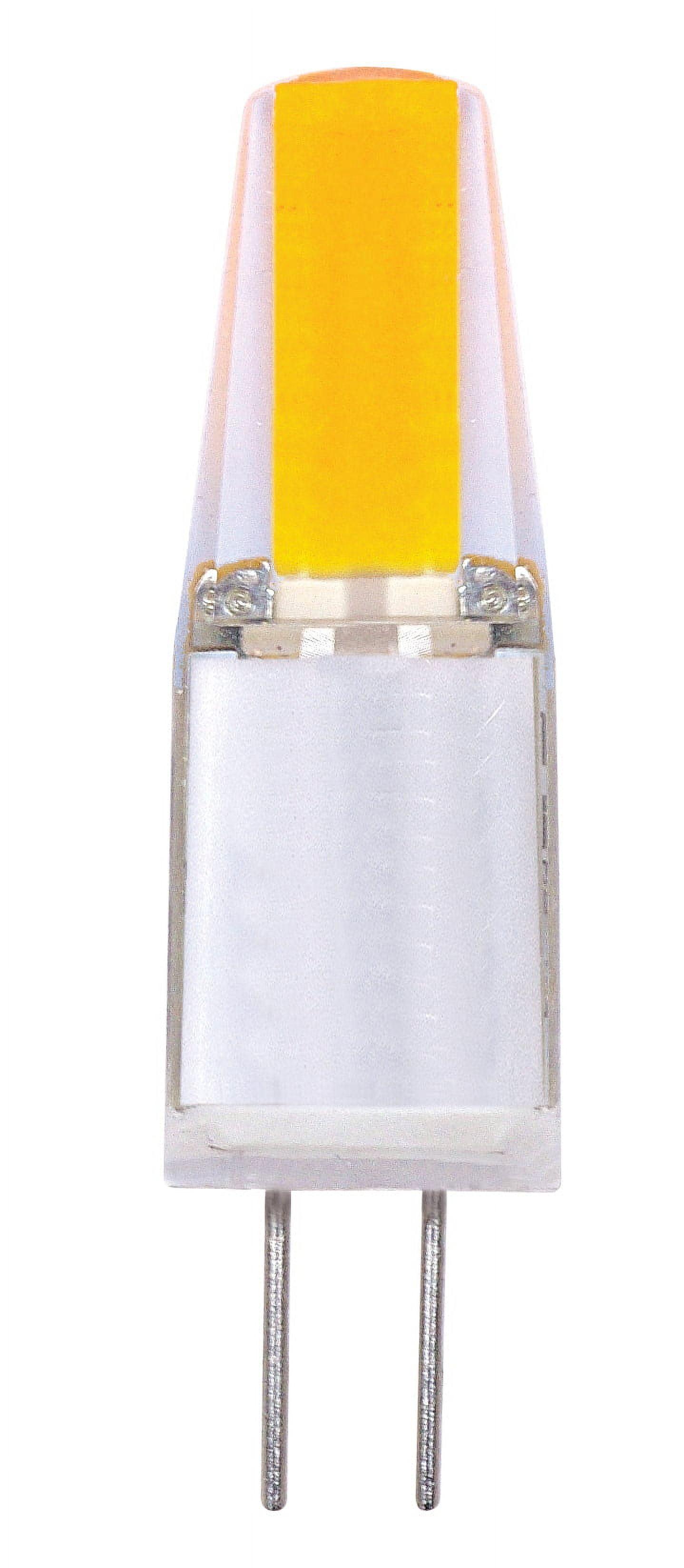 Clear T3 1.6W 3000K Dimmable LED G4 Base Bulb for Commercial Use