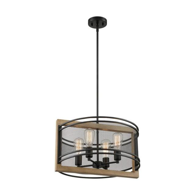 Nuvo Lighting - Atelier-4 Light Pendant in Vintage Style-20 Inches Wide by 12.25
