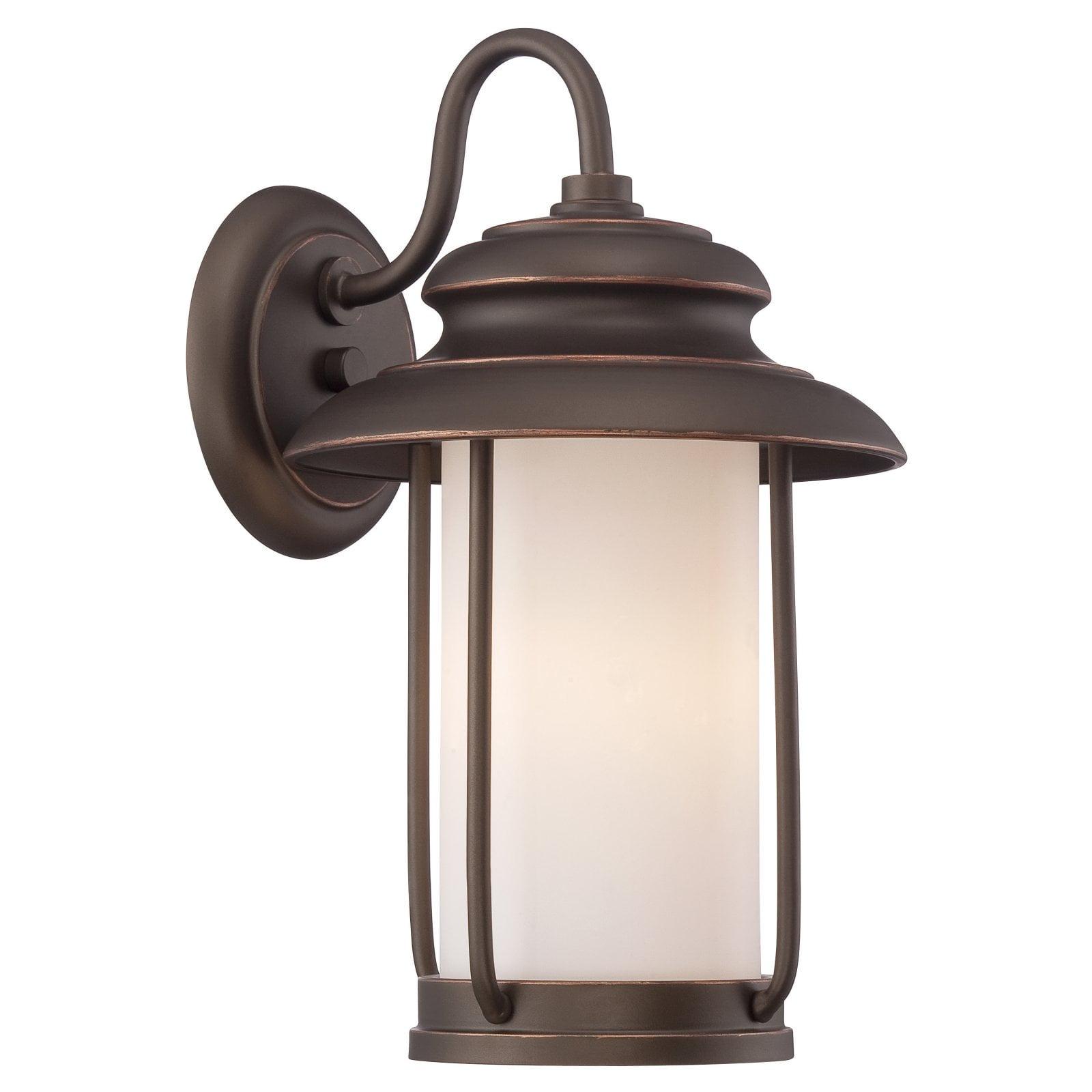 Bethany Vintage Nautical 14.5" Mahogany Bronze LED Sconce