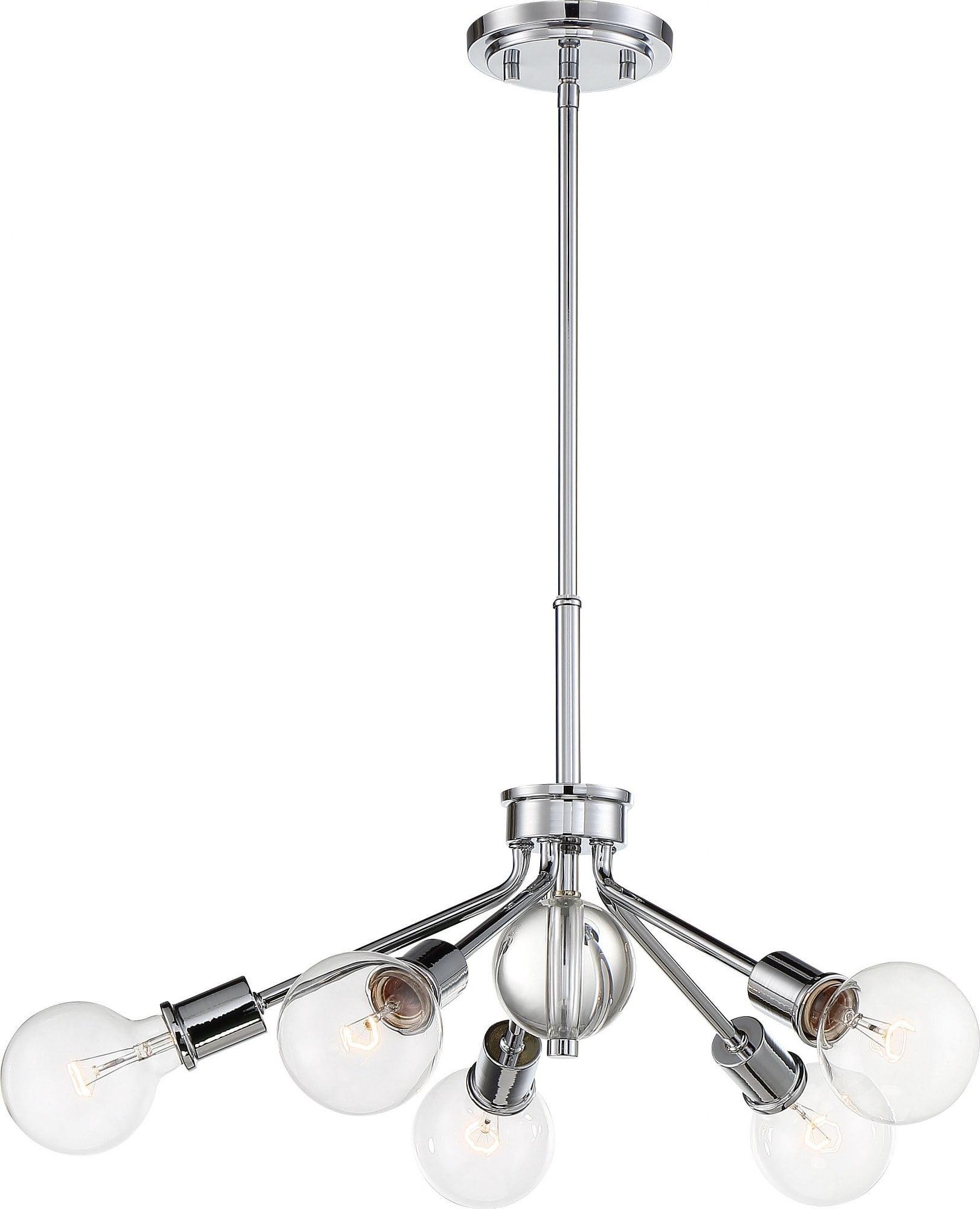 Nuvo Lighting - Bounce-5 Light Pendant in Transitional Style-27 Inches Wide by