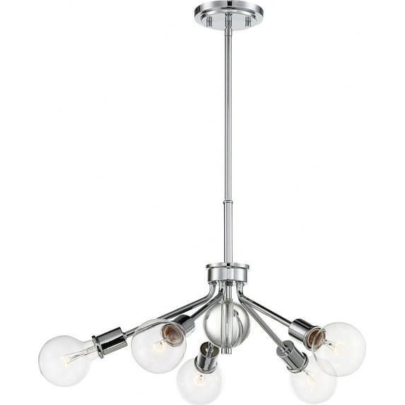 Nuvo Lighting - Bounce-5 Light Pendant in Transitional Style-27 Inches Wide by