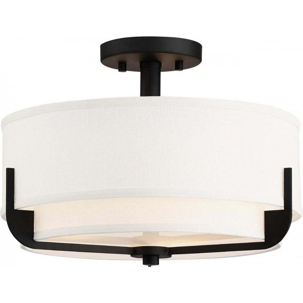 Nuvo Lighting Frankie 3 Light Semi-Flush