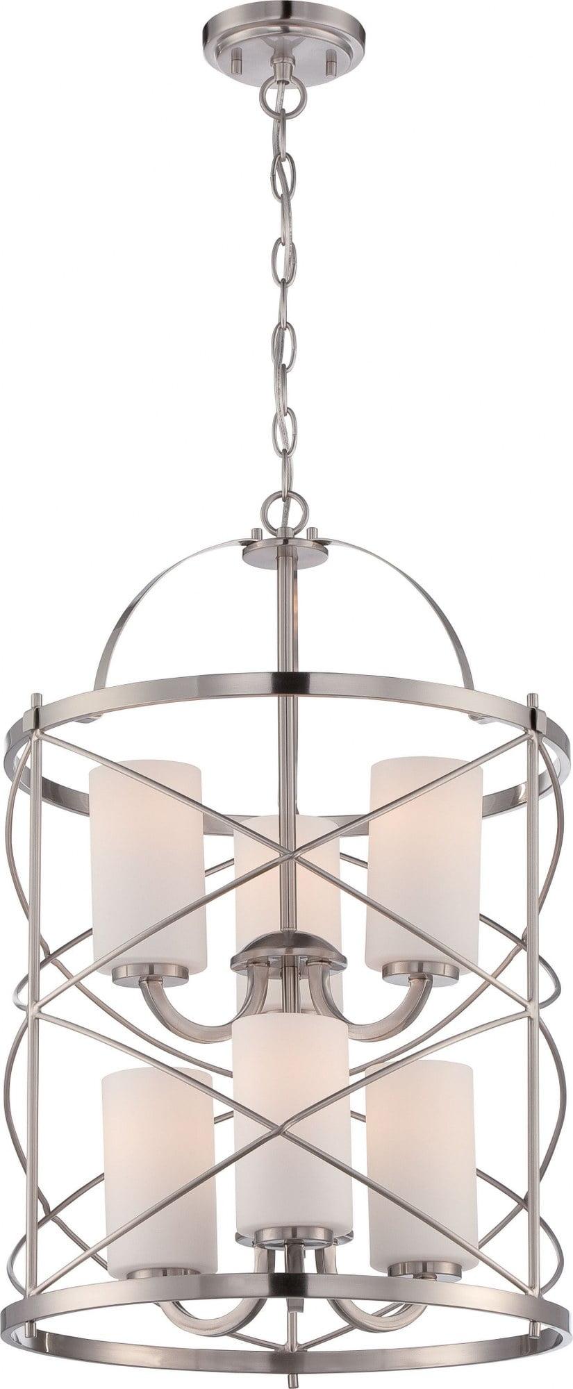 Nuvo Lighting Jengibre 6 Light 2tier Chandlr