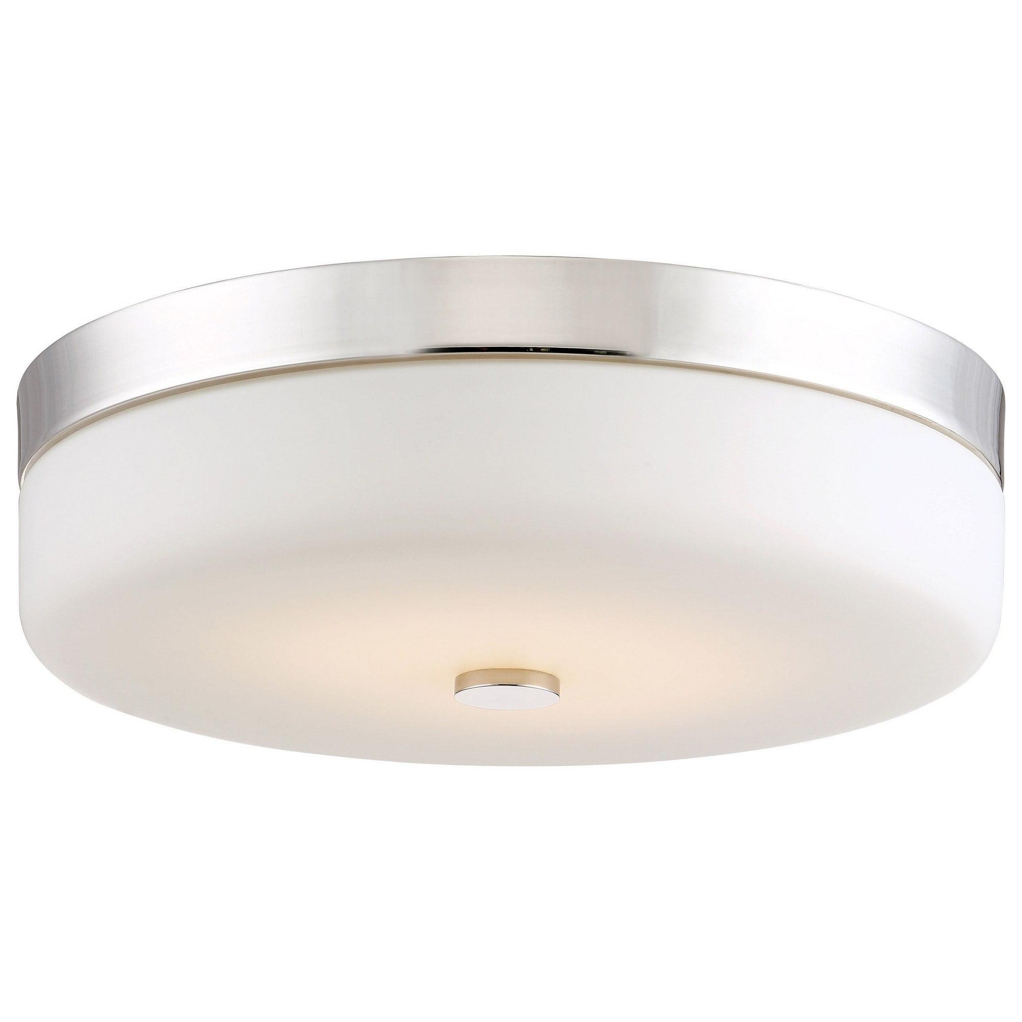 62/981-Nuvo Lighting-20W 1 LED Flush Mount with Battery Backup Ready-15 Inches Wide by 4.5 Inches High