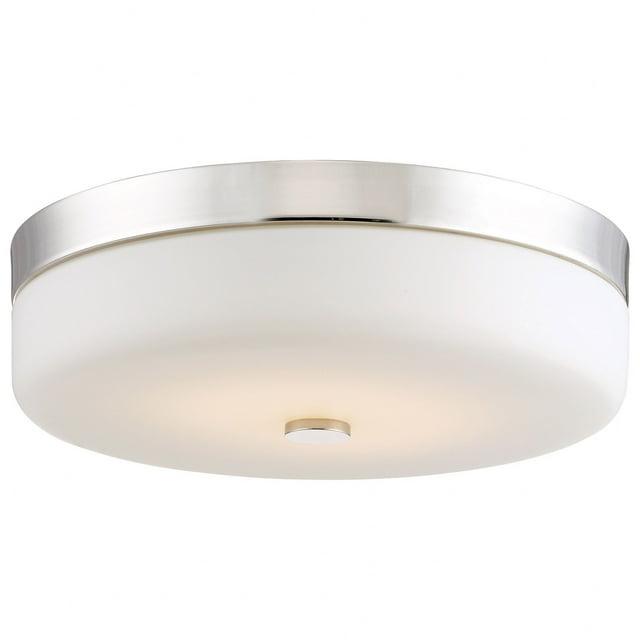 62/981-Nuvo Lighting-20W 1 LED Flush Mount with Battery Backup Ready-15 Inches Wide by 4.5 Inches High