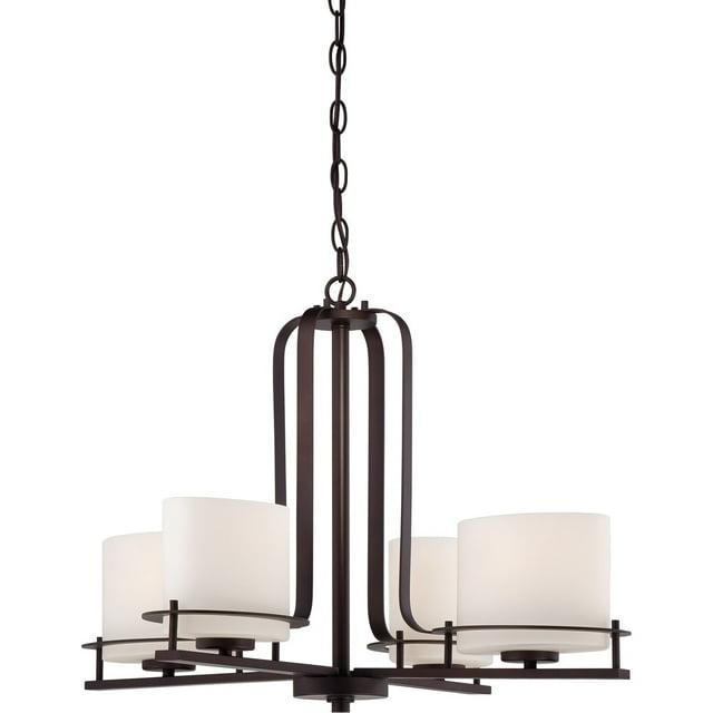 Foundry Select Daryl 4 - Light Dimmable Classic / Traditional Chandelier