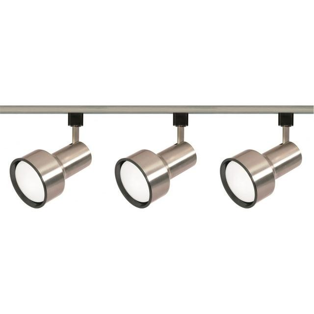 Nuvo 48'' 3 -Light Track Track Kit with Dimmable and Adjustable Head