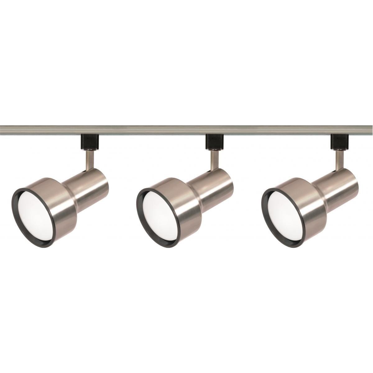 Nuvo 48'' 3 -Light Track Track Kit with Dimmable and Adjustable Head