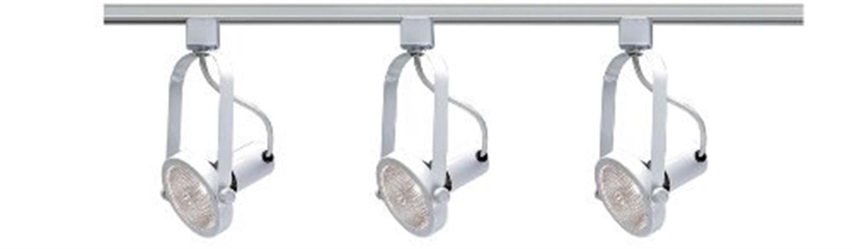 Nuvo Lighting - Three Light Gimbal Ring Track Kit-1 Inch Wide by 24 Inches High