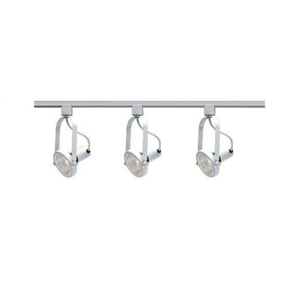 Nuvo Lighting - Three Light Gimbal Ring Track Kit-1 Inch Wide by 24 Inches High