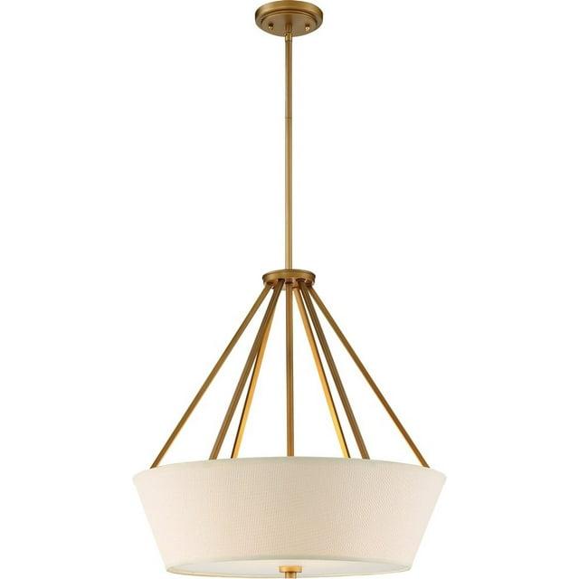 Nuvo Pendant Fixture,4L,22",Brass 60-5841