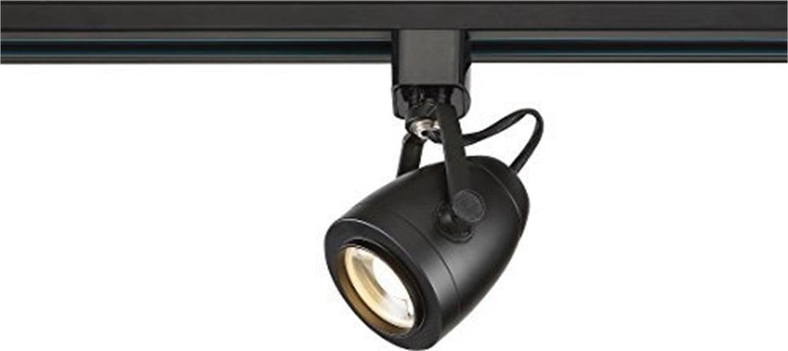 Black Adjustable LED Track Head Light with Pinch Back