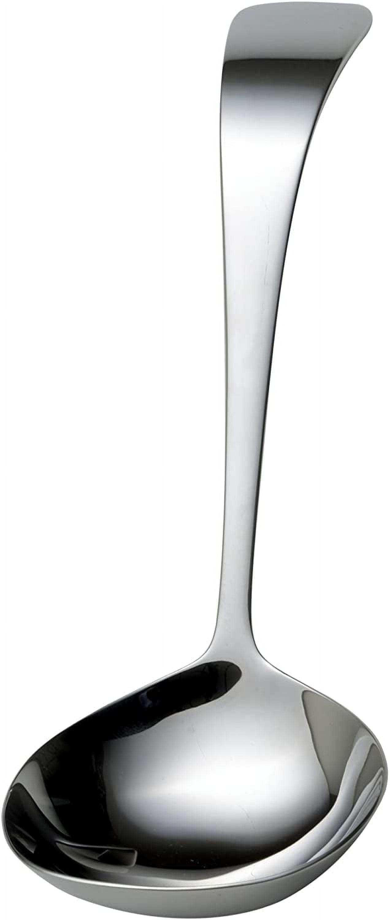 Stainless Steel BPA-Free Gravy Ladle, Silver