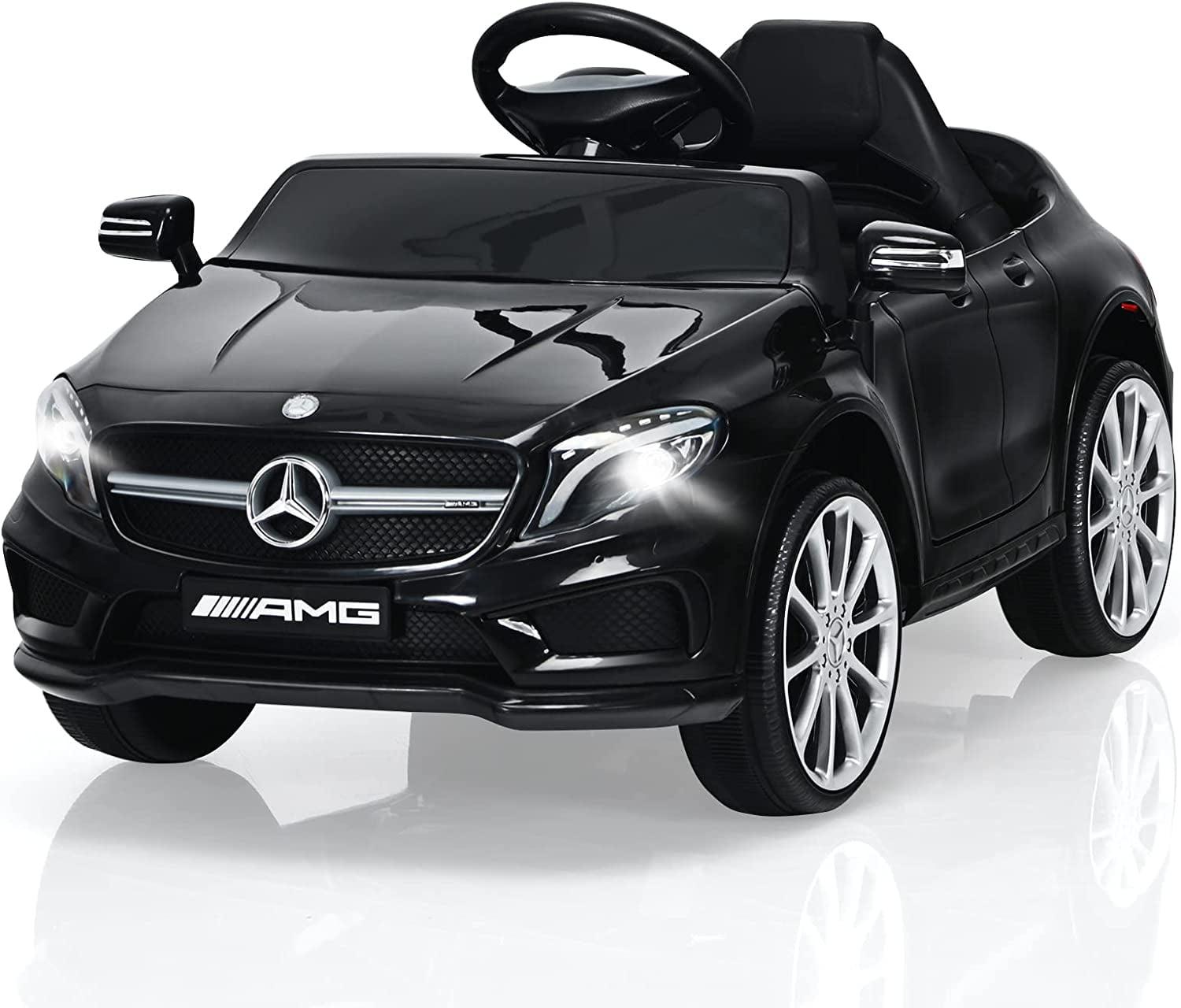 Black 12V Licensed Mercedes Benz GLA45 Kids Ride-On Car