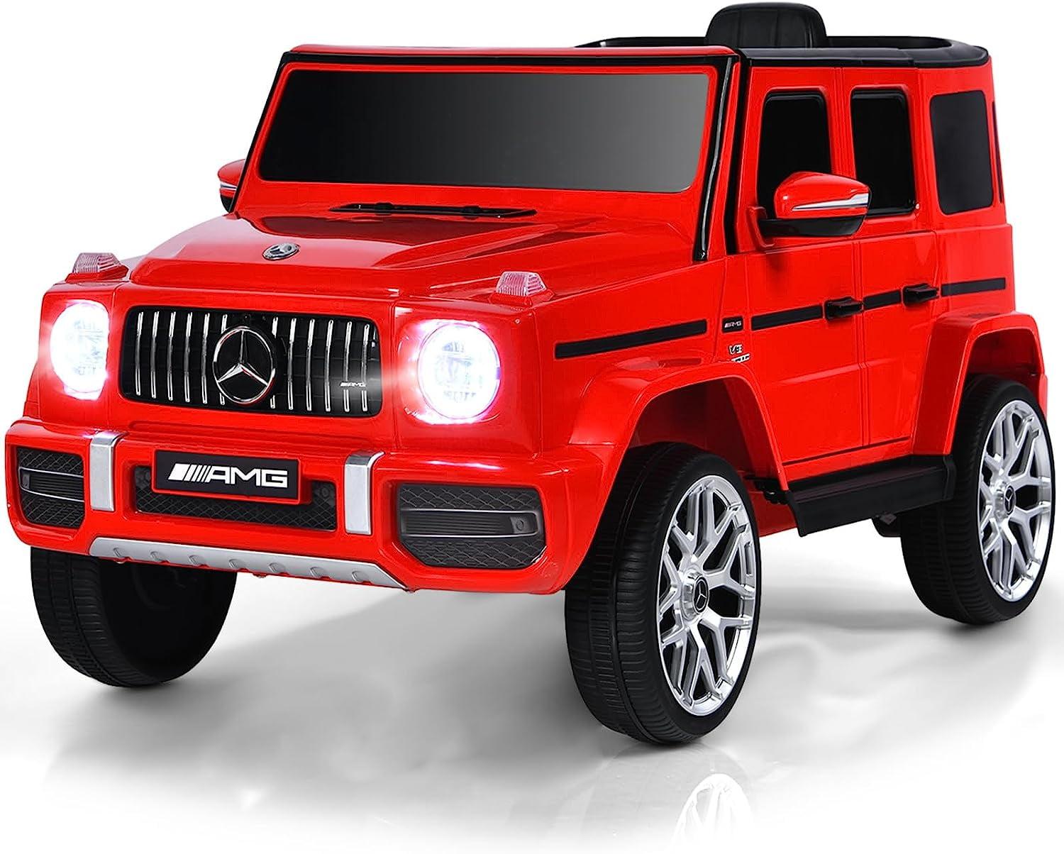 Costway 12V Kids Ride On Car Licensed Mercedes Benz G63 Electric Vehicle with Remote Control