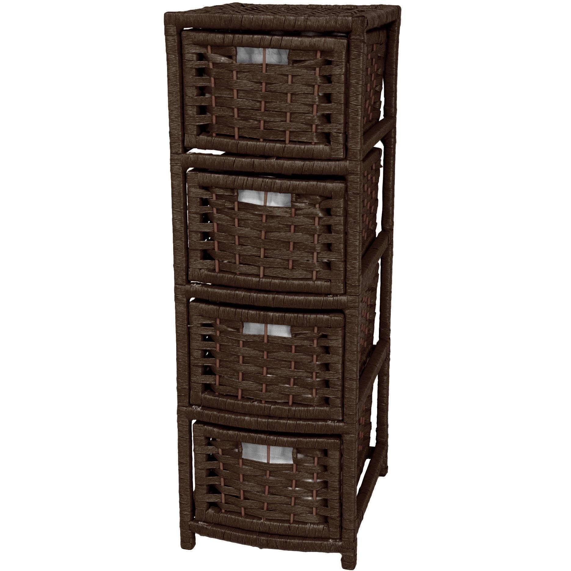 World Menagerie Slate 4 Drawer Storage Drawer