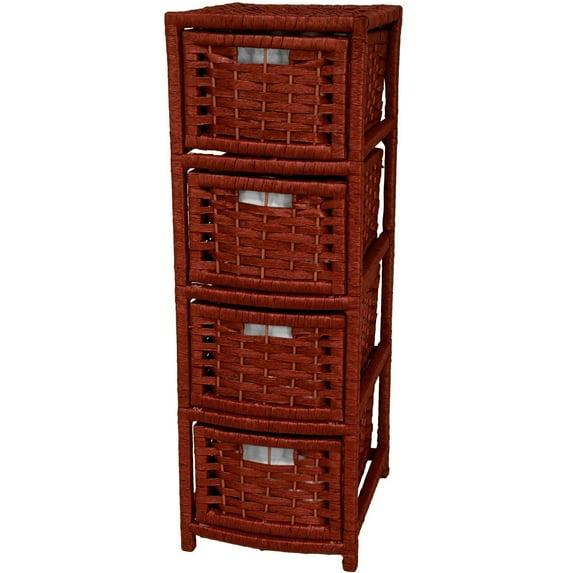 World Menagerie Slate 4 Drawer Storage Drawer