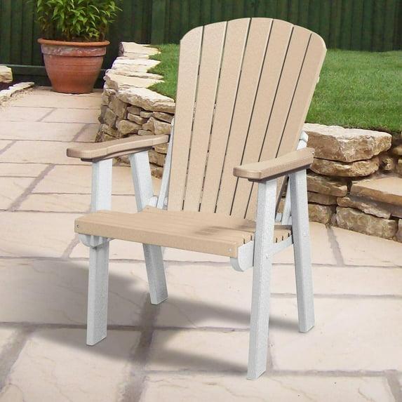 Outdoor Leisure Products Plastic Adirondack Chair