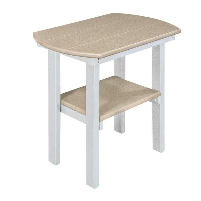 Hubert Oval Outdoor Side Table