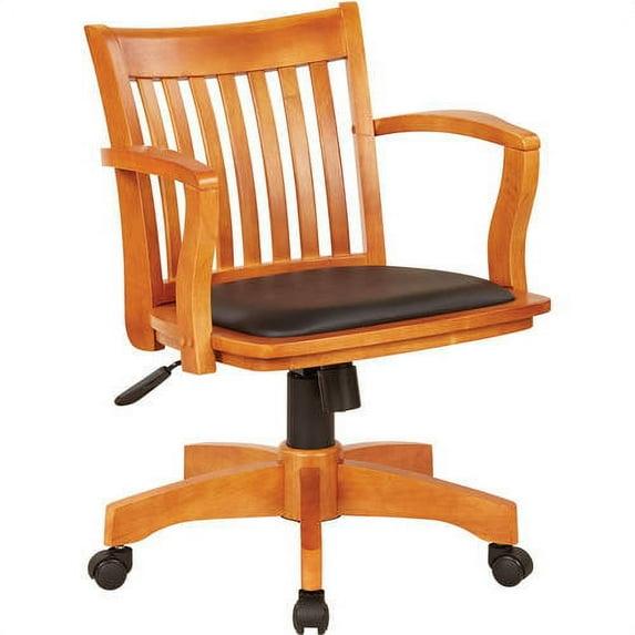 Office Star Products Genevieve Vinyl Bankers Chair