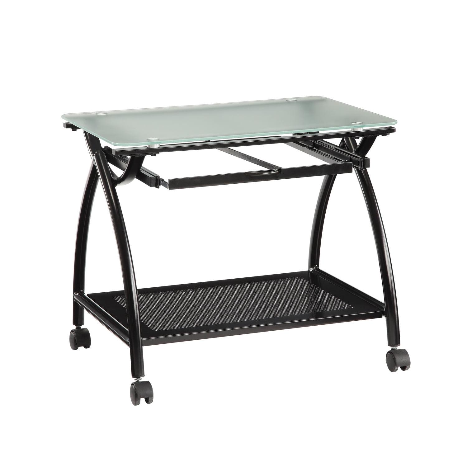 OSP Home Furnishings Newport Mobile File with Black Powder Coated Steel Frame