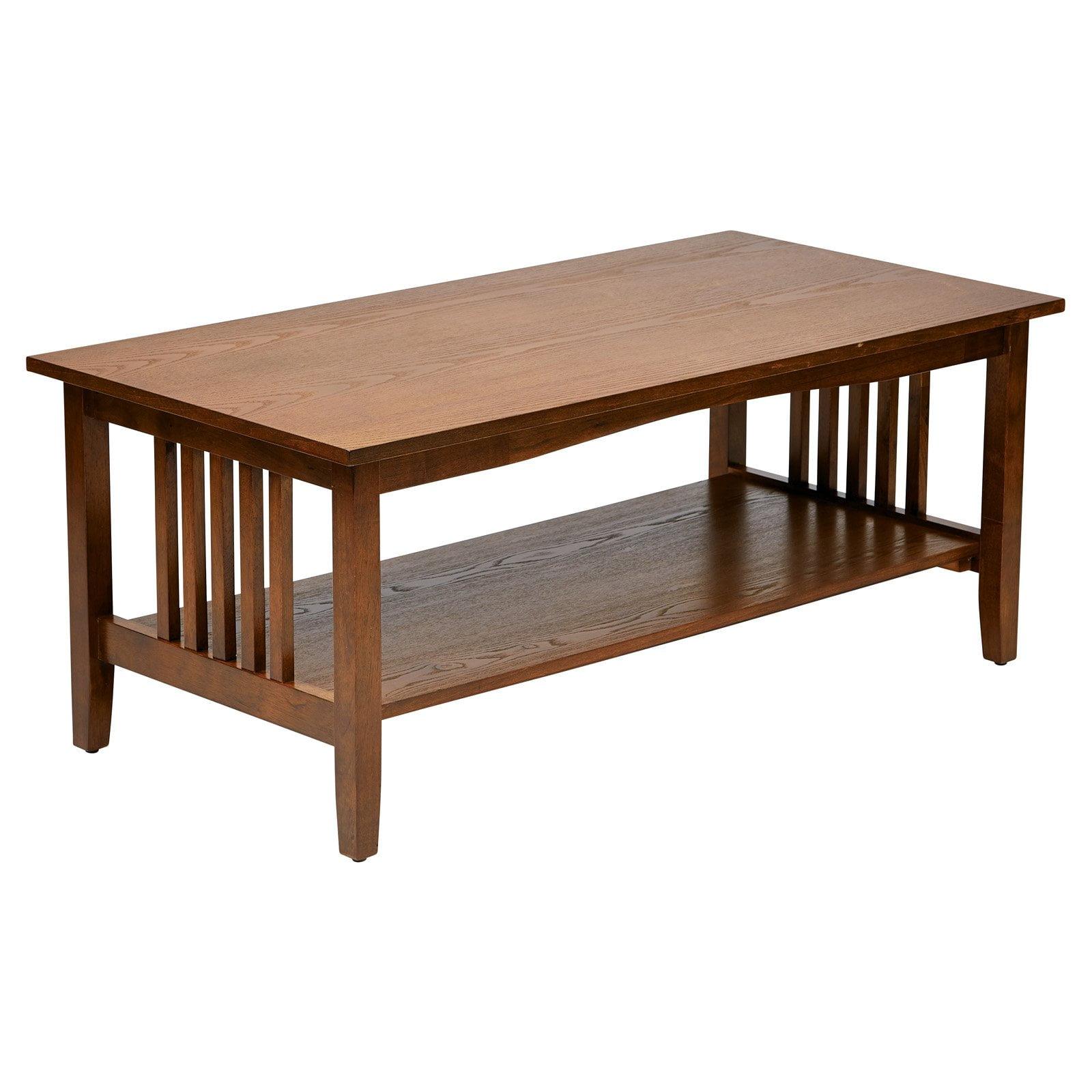 OSP Home Furnishings Sierra Coffee Table in Ash Finish