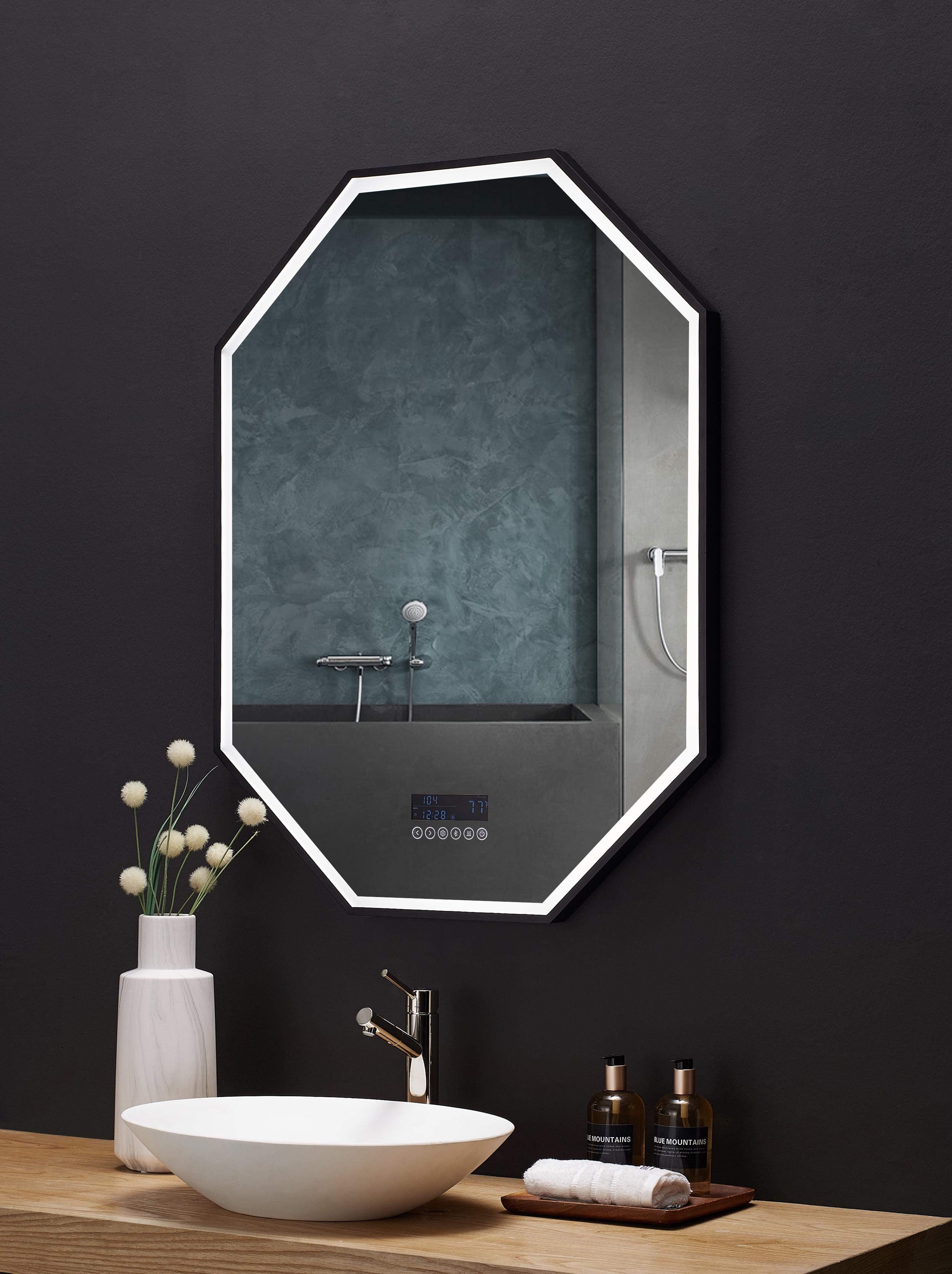 Ancerre Designs Otto Metal Flat LED Wall Mirror