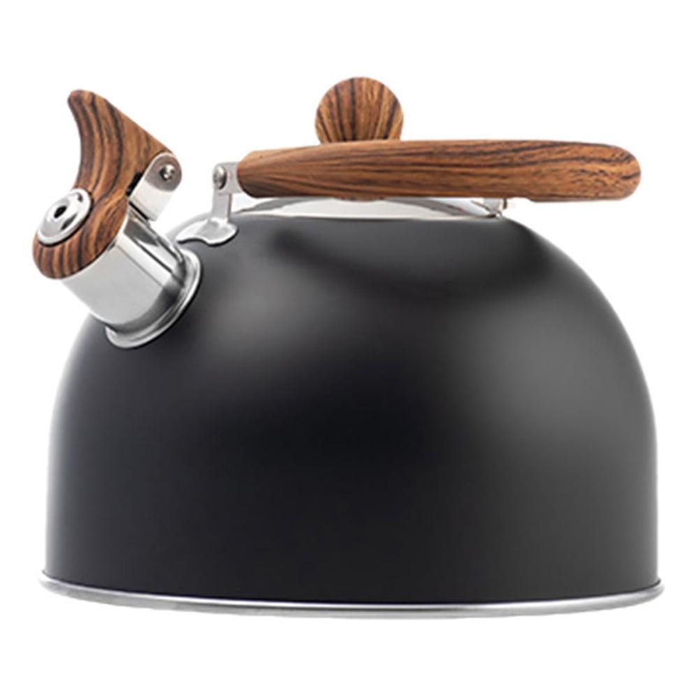 OULII Stove Top Whistling Tea Kettle Stainless Steel Teakettle Teapot with Handle for Home