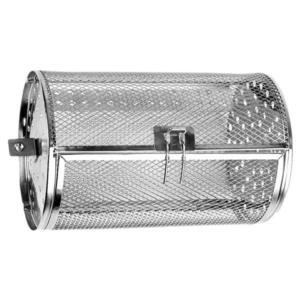 Stainless Steel Rotisserie Grill Roaster Drum Oven Basket Oven Roast Baking Rotary for Peanut Dried Nut Coffee Beans BBQ