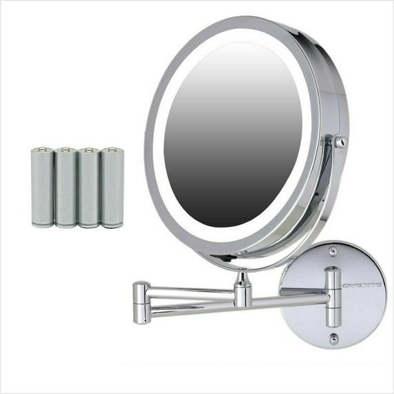Ovente Concave LED Wall Mirror