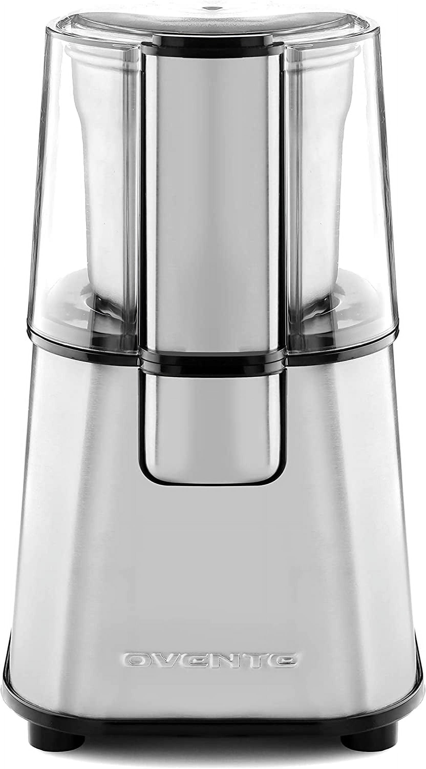 OVENTE Electric Coffee Grinder with 2 Blade Stainless Steel Grinding Bowl